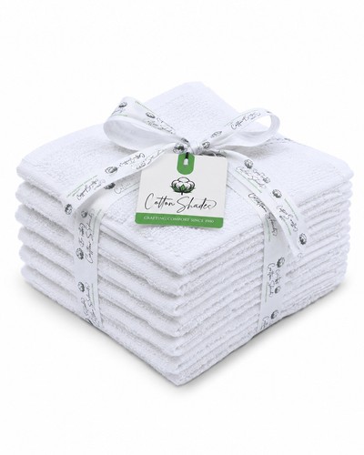 Pack white washcloths 12x12 - pack,